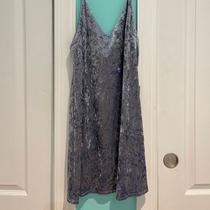 NWT Blue Velvet Mini Dress